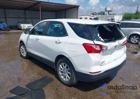 2020 Chevrolet Equinox Fwd Ls из США, поврежденный, VIN 3GNAXHEVXLS558302